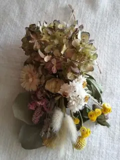 ⑪　ナチュラルスワッグ　ドライフラワー