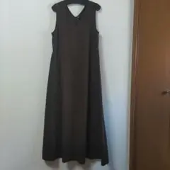 UNIQLO ノースリーブ ロングワンピース M