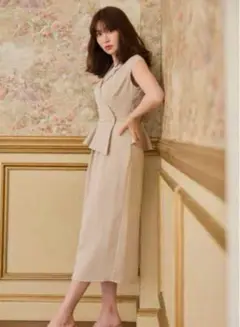 スカート herlipto Gramercy Wrap Midi Dress M セール】Gramercy Wrap Midi Dress（ワンピース）｜Her lip to