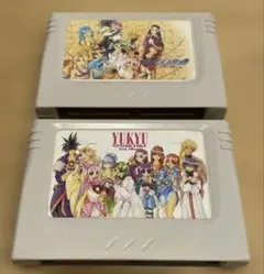 動作未確認　悠久幻想曲　セガサターンカートリッジ　2本組