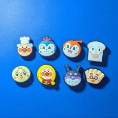 ジビッツ クロックス シューチャーム　アンパンマン　8個セット ⑥