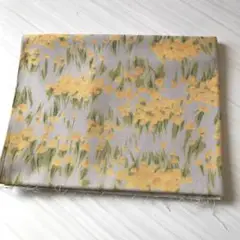 綿麻　スイセン　106×87〜88cm