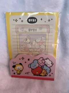 BT21 minini メモ帳