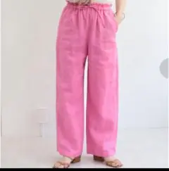 ノーリーズ　Fredy emue リネン混パンツ