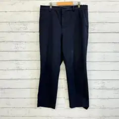 ユニクロ UNIQLO EZYアンクルパンツ スラックス オフィスカジュアル 紺