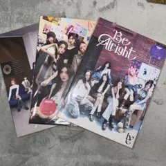 IVE アルバム Be Alright 初回生産限定盤　3枚セット