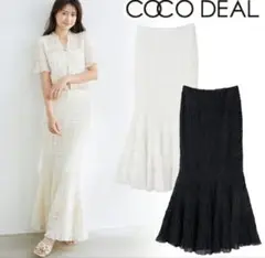 COCO DEAL ティアードマーメイドスカート