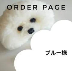 ブルー様オーダーページ