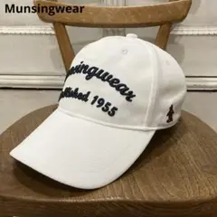 Munsingwear マンシングウェア ゴルフキャップ フリー ホワイト