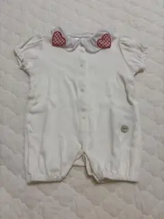 【birthday】前開きロンパース 50〜70