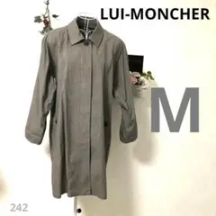 【美品A】 LUI-MONCHER コート 千鳥格子 M〜 L レディース