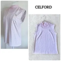 CELFORD セルフォード　ゴルフウェア　モノグラム　ノースリーブ　23ss