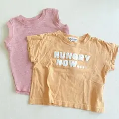 夏服 80 2枚セット Tシャツ タンクトップ
