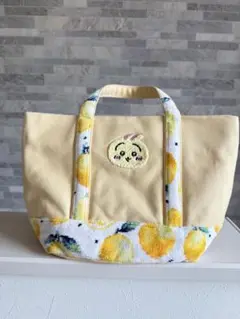 フェイラー ちいかわ うさぎ 刺繍 トートバッグ