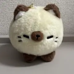 まんまるだにゃん　しゃむ　マスコットキーホルダー