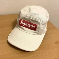 Supreme アイボリー ワークキャップ
