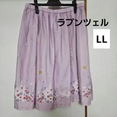ディズニー　Fantasy　shop ベルメゾン　スカート　ラプンツェル ピンク