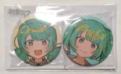 (未開封)缶バッジ 初音ミク earth music&ecology コラボ