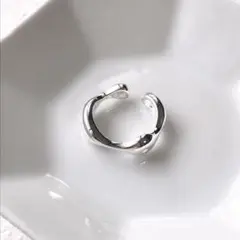 silver フープ シンプル ring シルバーリング