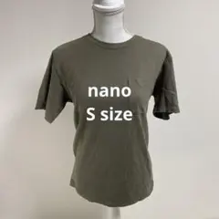 757オリーブグリーン 半袖Tシャツ ポケット付きカジュアルトップス