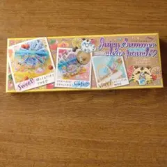 ちゃお8月号付録　ジューシーサマークリアポーチ