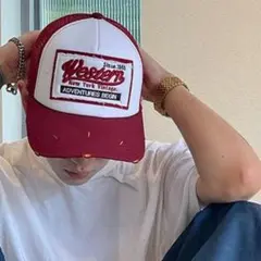 ★新品✨ ダメージ メッシュキャップ ストリート アメカジ ユニセックス