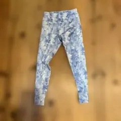 ワコール　タイダイ模様 ハイウエストレギンス　スパッツ　Lサイズ