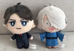 鬼太郎誕生〜ゲゲゲの謎〜　デフォルメぬいぐるみ　水木　ゲゲ郎　2点セット