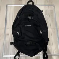 Supreme ブラック リュック・バックパック