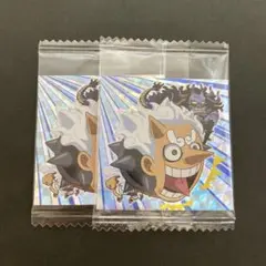 ワンピース ウエハース シール　ルフィ　カイドウ