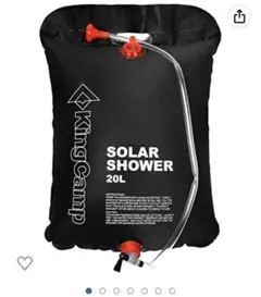 ポータブルシャワー ソーラーシャワー 20L
