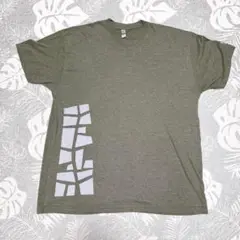USA製 AMERICAN TRIBUTE グレイカーキ Tシャツ 2XL