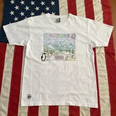 CHUMS チャムス 塗り絵 Tシャツ L ホワイト