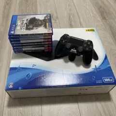 PlayStation®4 ジェット・ブラック 500GB CUH-2100A…