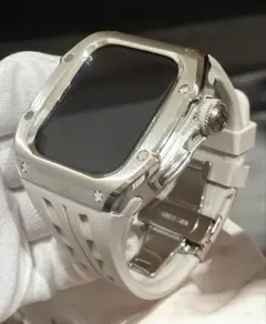 アップルウォッチカバーケースApple Watchラバーバンドベルト46-h
