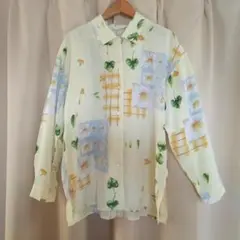 古着 花柄 ブラウス / 8月末まで