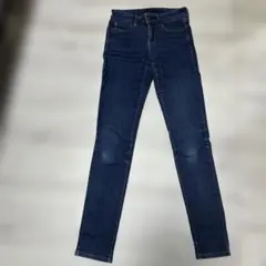 UNIQLOダークブルー スキニーデニム