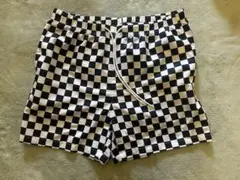 Shein シーン　メンズ　ショートパンツ　ハーフパンツ　チェッカー