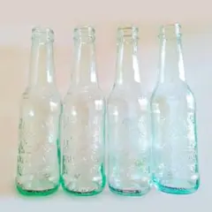 GALVANINA イタリア・ガルバニーナ空き瓶 蓋あり4本 オシャレインテリア