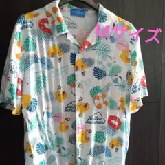 未使用！ディズニーリゾートスイスイサマー　アロハシャツ　Mサイズ
