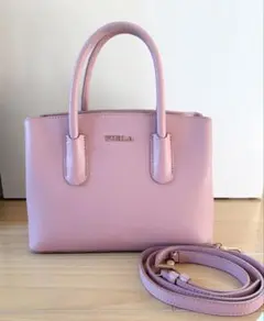 FURLA フルラ ショルダーバッグ 2way ピンク テッサ