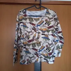SKualewis　長袖　カットソー 馬柄