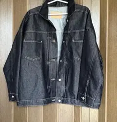 美品 BONLECILL ダークデニム オーバーサイズジャケット ボンルシール