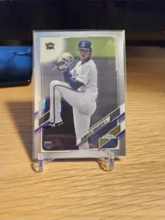 山下舜平大 2021年 オリックス・バファローズ Chromeカード RC