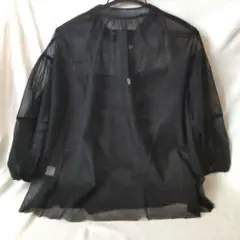 [63]新品未使用 ボリュームスリーブ ブラック Lサイズ