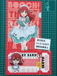 ぼっちざろっく　喜多郁代　A5クリアファイル　マルチケース　ファミリーマート