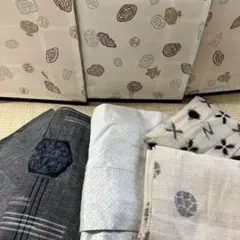 2000円売り切り 紬着物 まとめ売り 着物 リメイク BM-6048