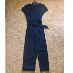 新品未使用 Club Monaco Romper 紺色 上品 オールインワン