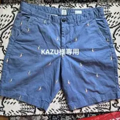 GAP メンズ　short pants インコ柄