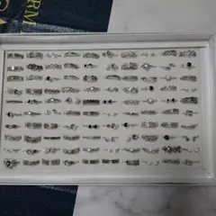 シルバーリング100個セット
